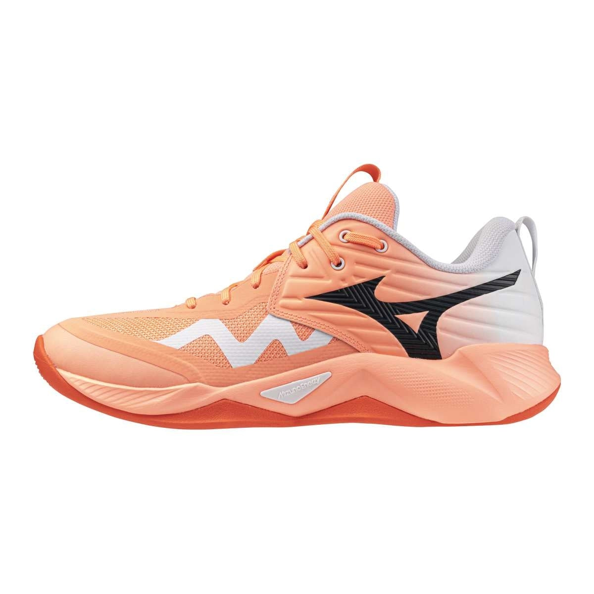Mizuno WAVE MOMENTUM PRO / Flamingo Coral/Carbon/White / 43.0/9.0 – obrázek 1