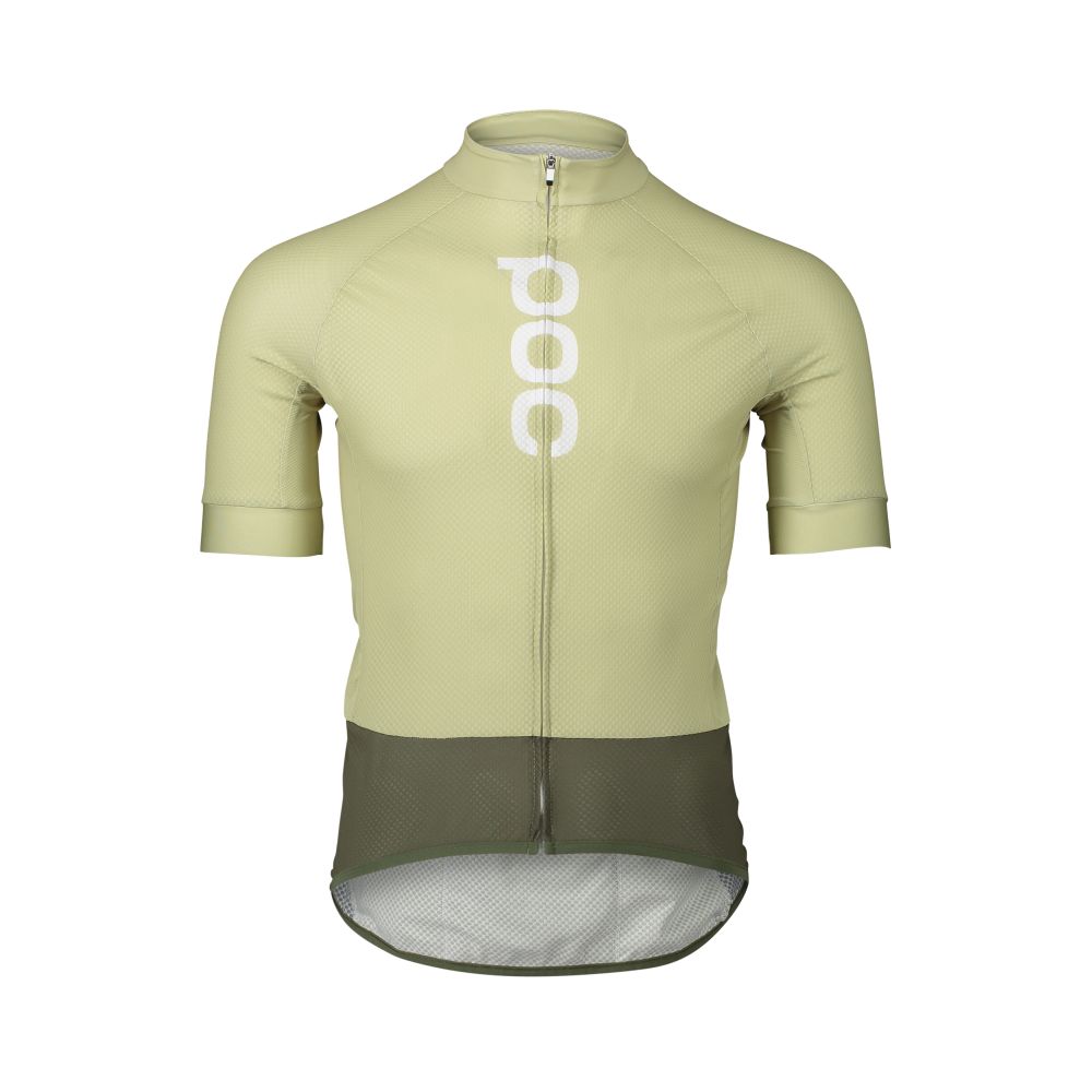 Poc M's Essential Road Logo Jersey Prehnite Green/Epidote Green SML – obrázek 1