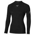 Mizuno Premium Merino Wool Crew Neck / Black / L – obrázek 1