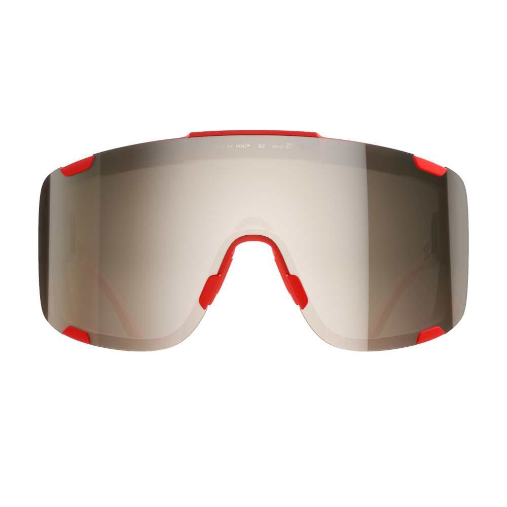 Poc Devour Ultra Prismane Red/Clarity Trail/Partly Sunny Silver ONE – obrázek 1