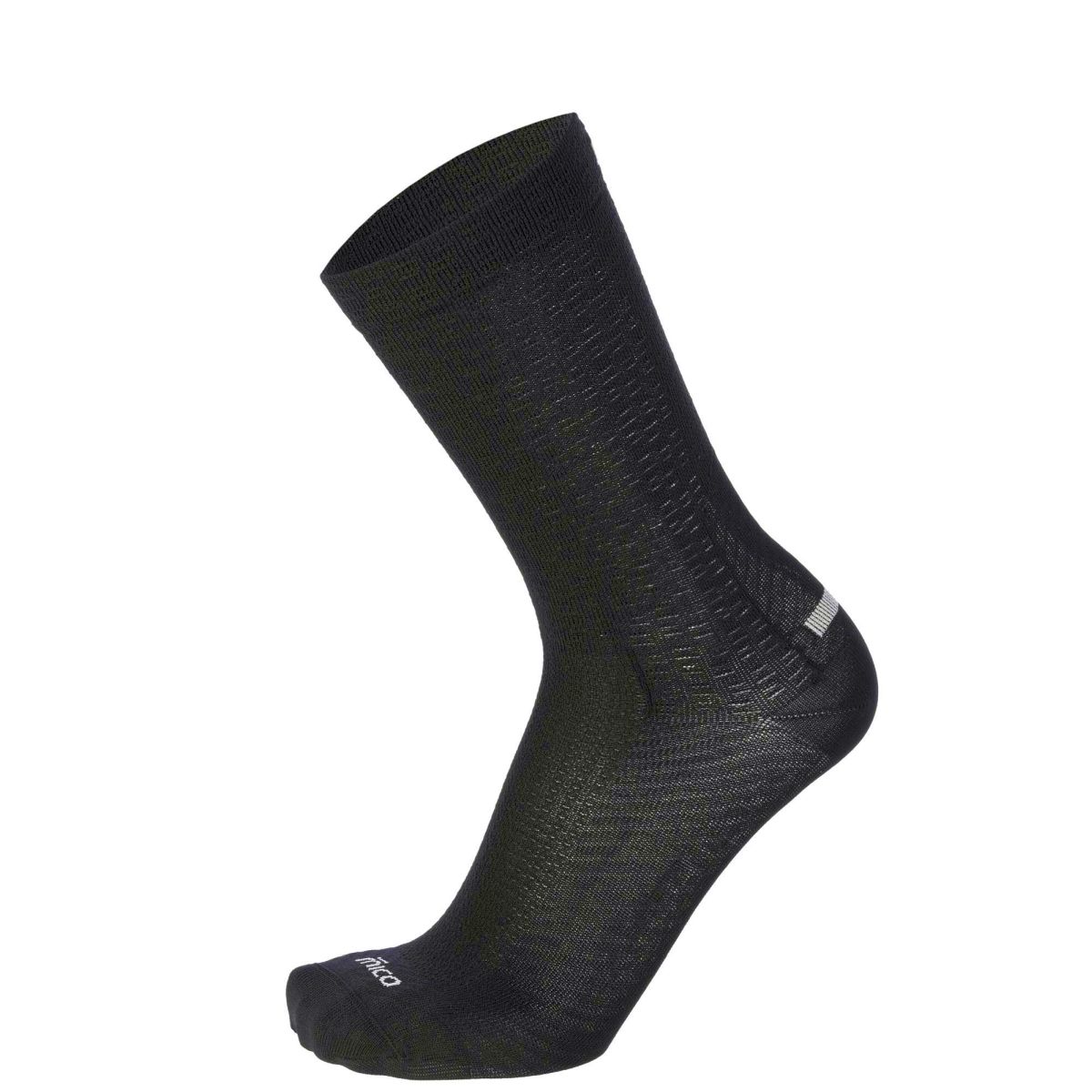 Mico LIGHT W. EXTRA DRY BIKE CREW SOCK, NERO, S – obrázek 1