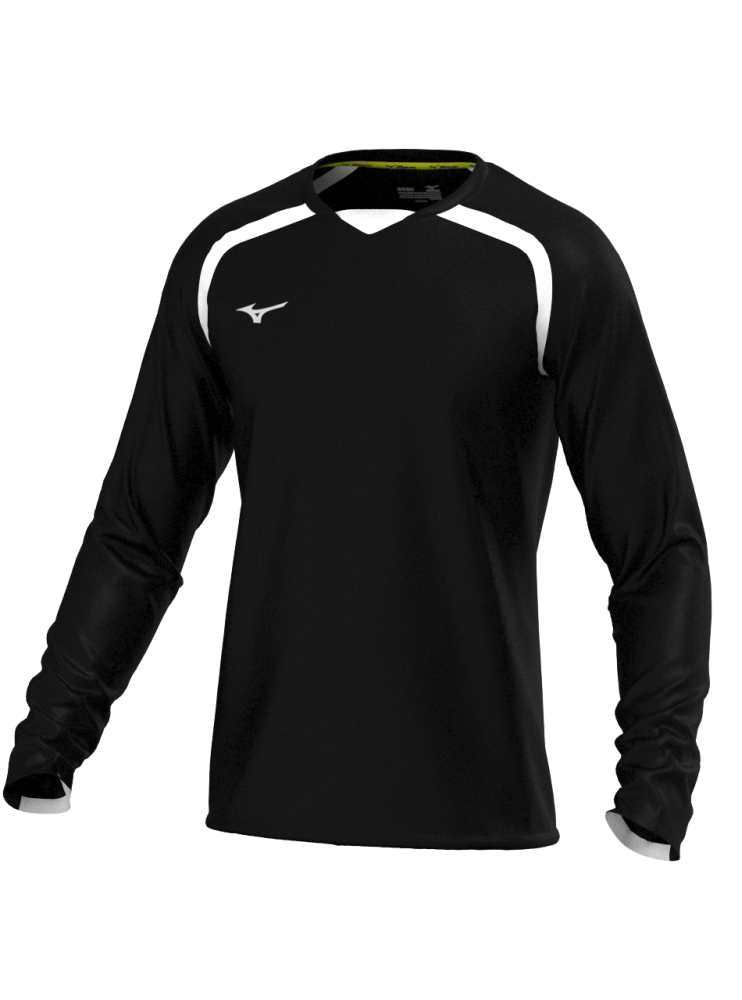 Mizuno MZNRB LS Shirt  / Black / XL – obrázek 1