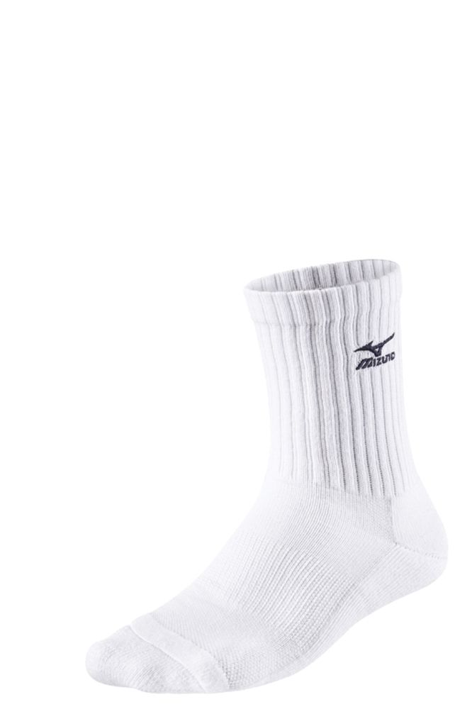 Mizuno Volley Socks Medium ( 1 pack )/White/Navy/S – obrázek 1