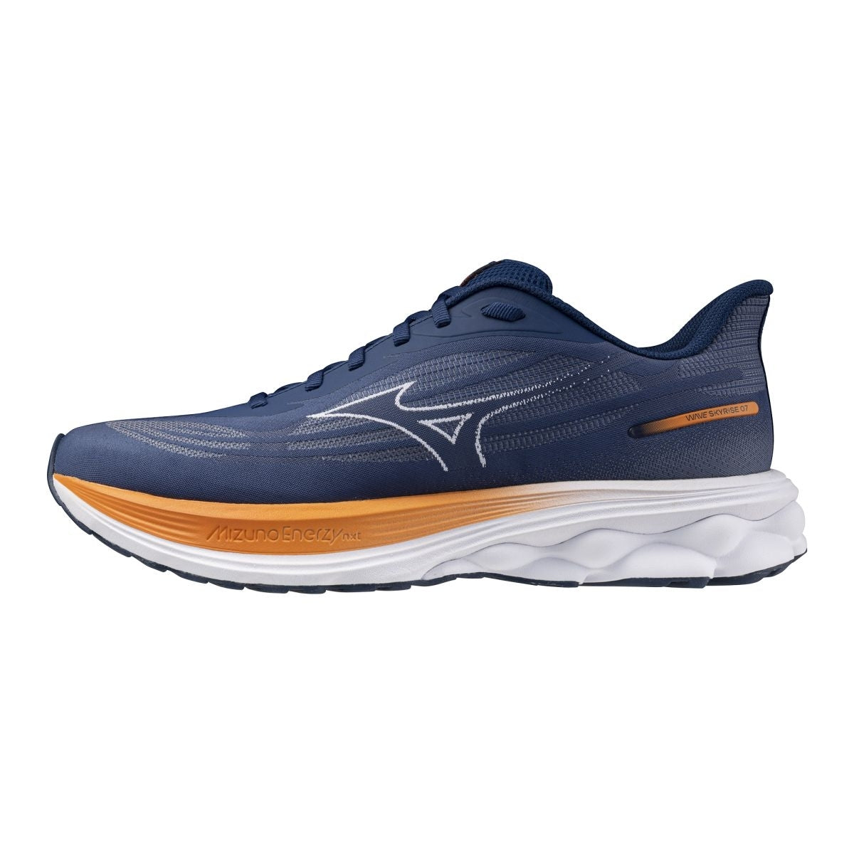 Mizuno WAVE SKYRISE 7 / Estate Blue/White/Coral Rose / 39.0/6.0 – obrázek 1
