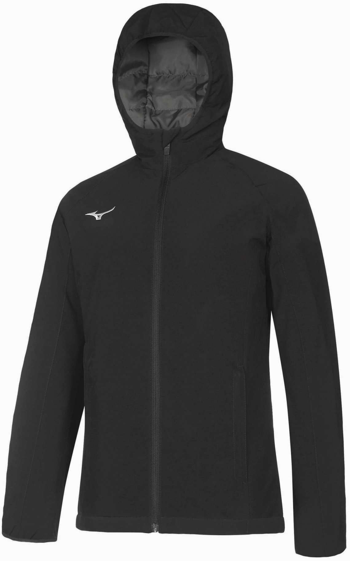 Mizuno Padded Jacket/Black/White/XS – obrázek 1