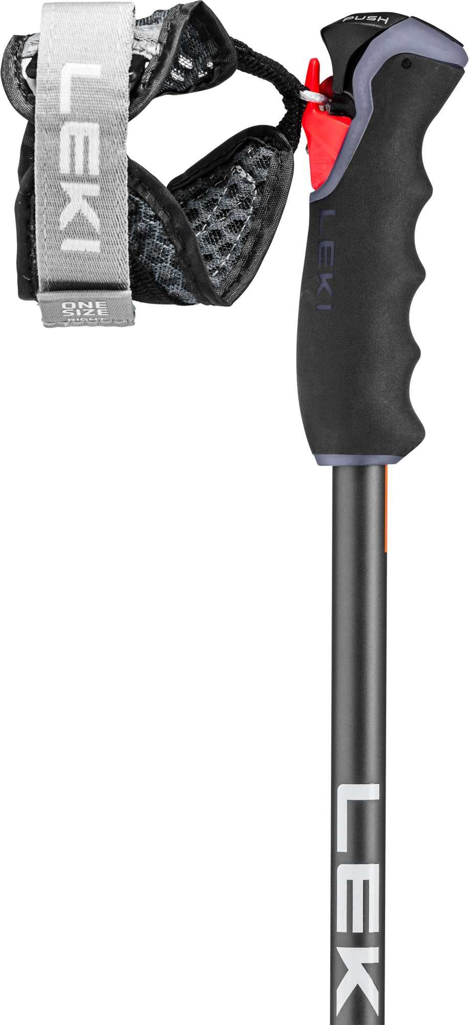Leki Peak Vario 3D, black-dark anthracite-orange, 110 - 140 cm – obrázek 2