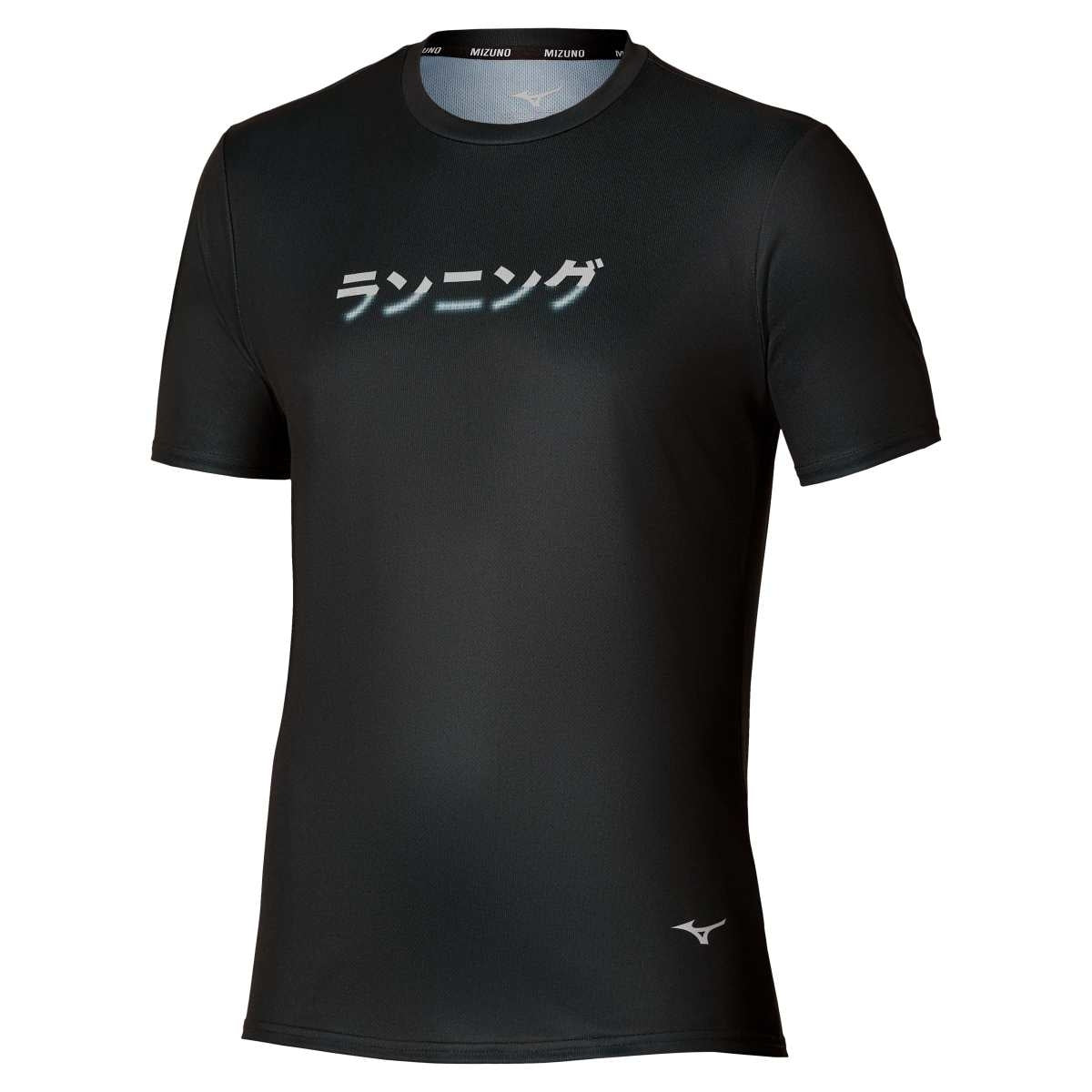 Mizuno Core Graphic Short Sleeve Tee  / Black / L – obrázek 1