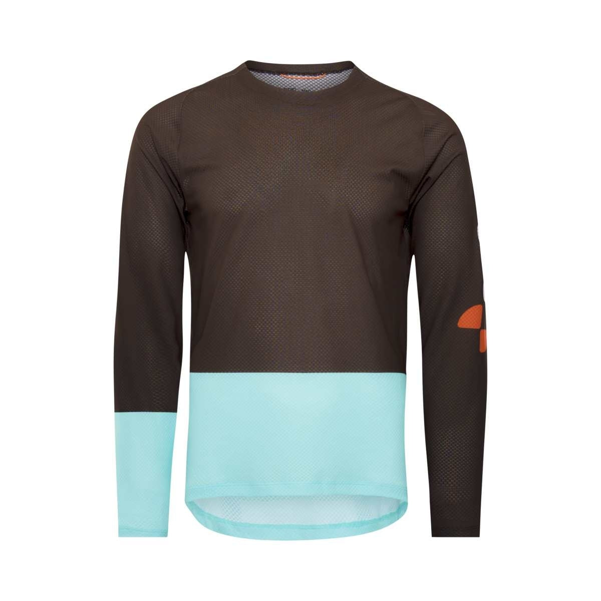 Poc M's Motion Air L/S Jersey Bronzite Brown/Lazurite Blue SML – obrázek 1