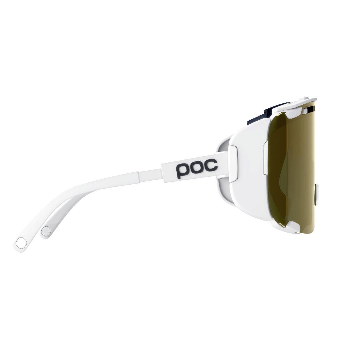 Poc Devour Glacial + Hydrogen White/Clarity Universal/Sunny Gold ONE – obrázek 2