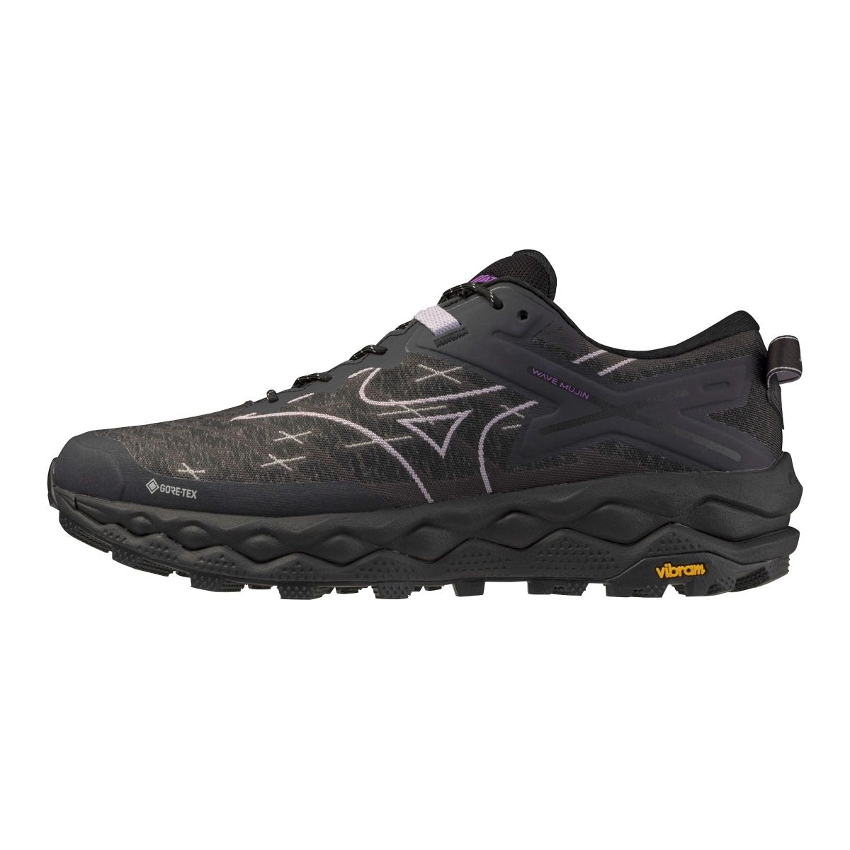 Mizuno WAVE MUJIN LS GTX / Black/Iris/Spring Crocus / 39.0/6.0 – obrázek 1