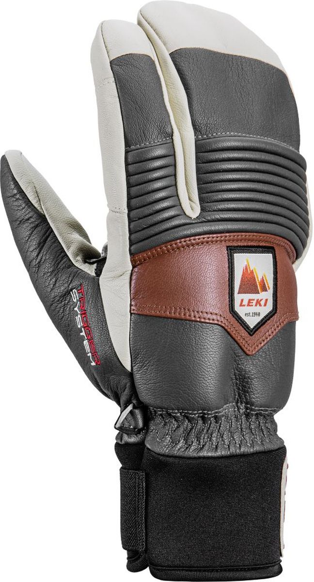 Leki Patrol 3D Lobster, graphite-off white-maroon, 6.0 – obrázek 1