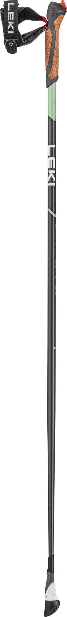 Leki Smart Response, dark anthracite-smokegreen-white, 100 cm – obrázek 1