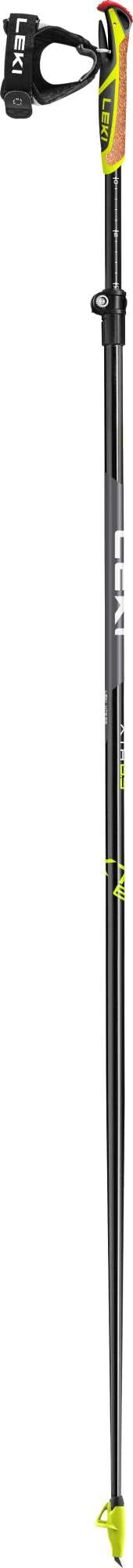 Leki XTA 6.5 Vario, black-white-neonyellow, 155 cm – obrázek 1