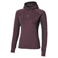 Mizuno Active Warmalite Hooded Long Sleeve Top / Raisin / L – obrázek 1