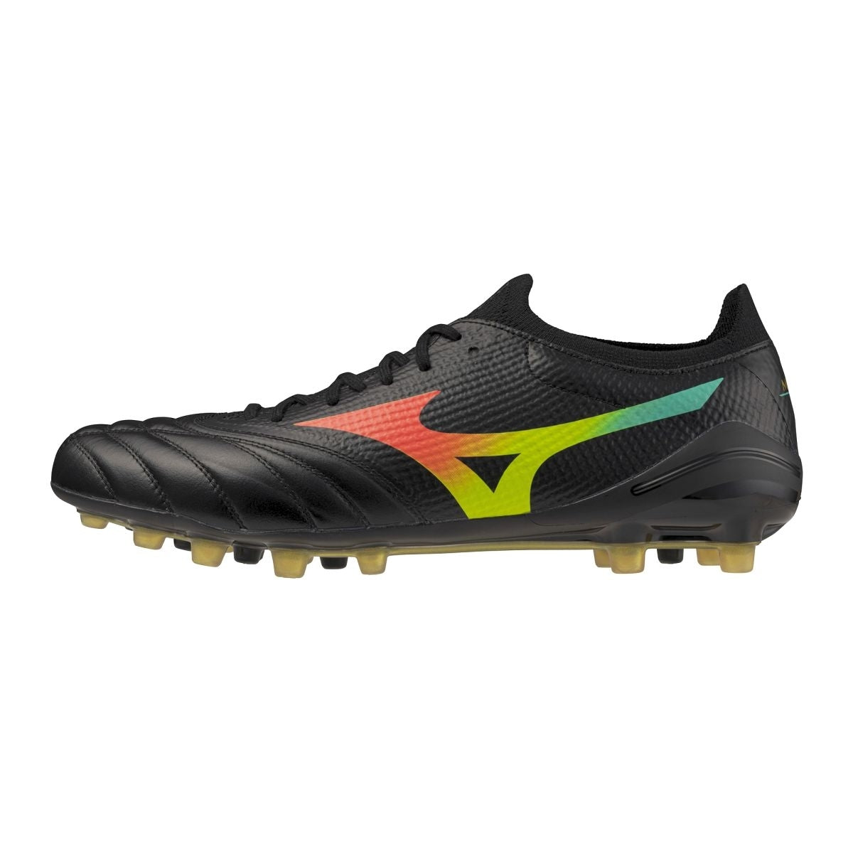 Mizuno MORELIA NEO V ? PRO AG  / Black/Lava Orange/Arcadia / 39.0/6.0 – obrázek 1