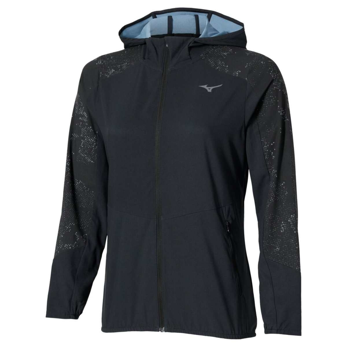 Mizuno Active Alpha Hooded Jacket / Black / M – obrázek 1