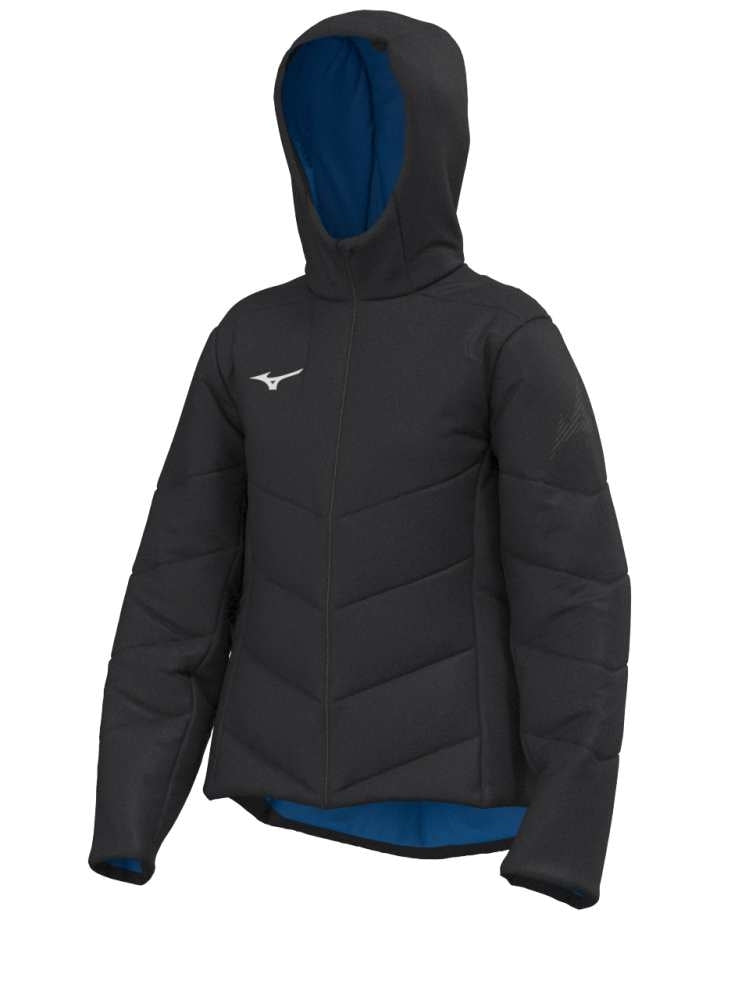Mizuno Padded Jacket W / Black / XS – obrázek 1