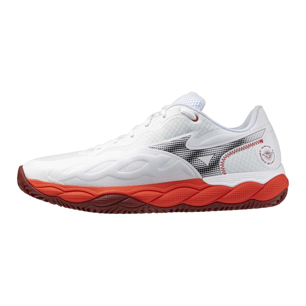 Mizuno WAVE ENFORCE COURT CC(U) / Fiery Red/White/Sun-Dried Toma / 40.0/6.5 – obrázek 1