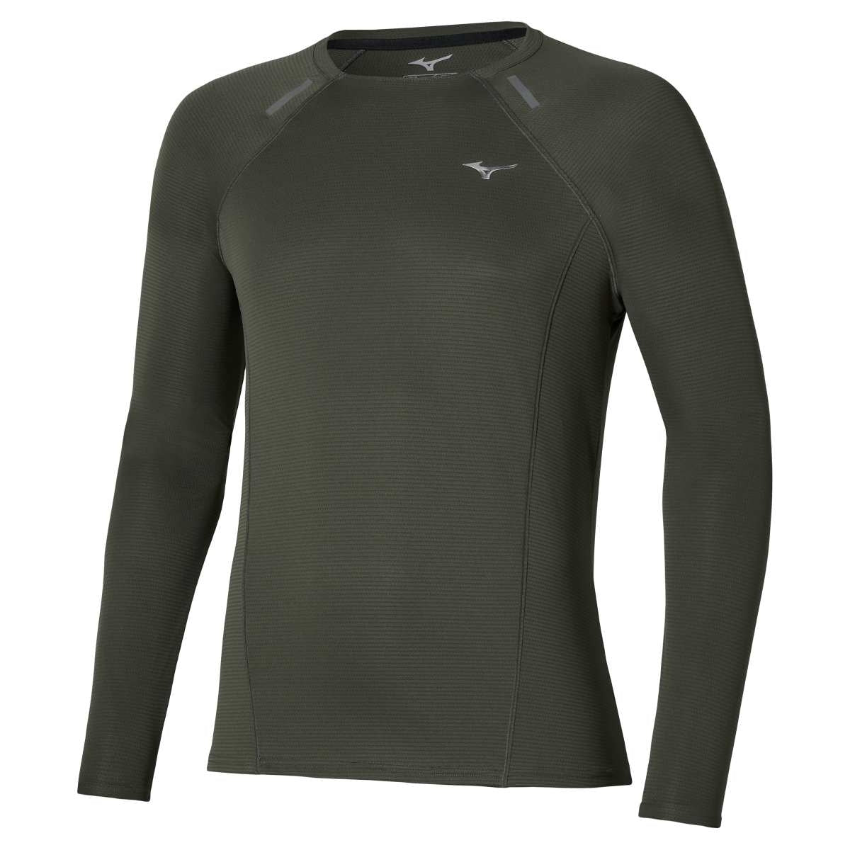 Mizuno Active DryAeroFlow Long Sleeve Tee / Forest Night / L – obrázek 1