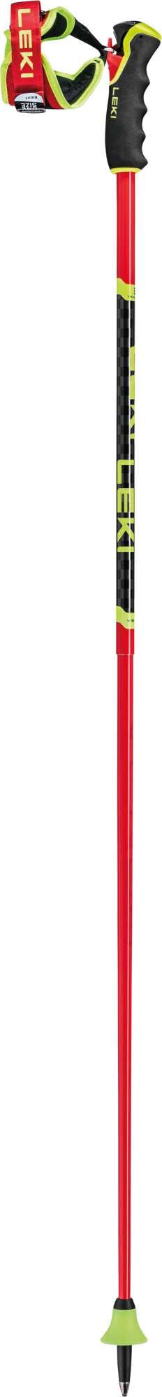 Leki Venom GS 3D, bright red-black-neonyellow, 115 – obrázek 1