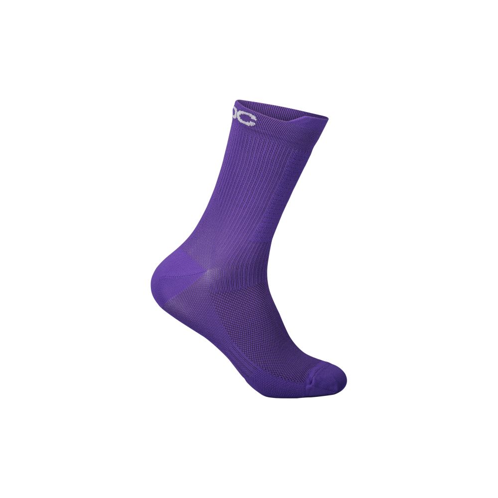Poc Lithe MTB Sock Mid Sapphire Purple MED – obrázek 1
