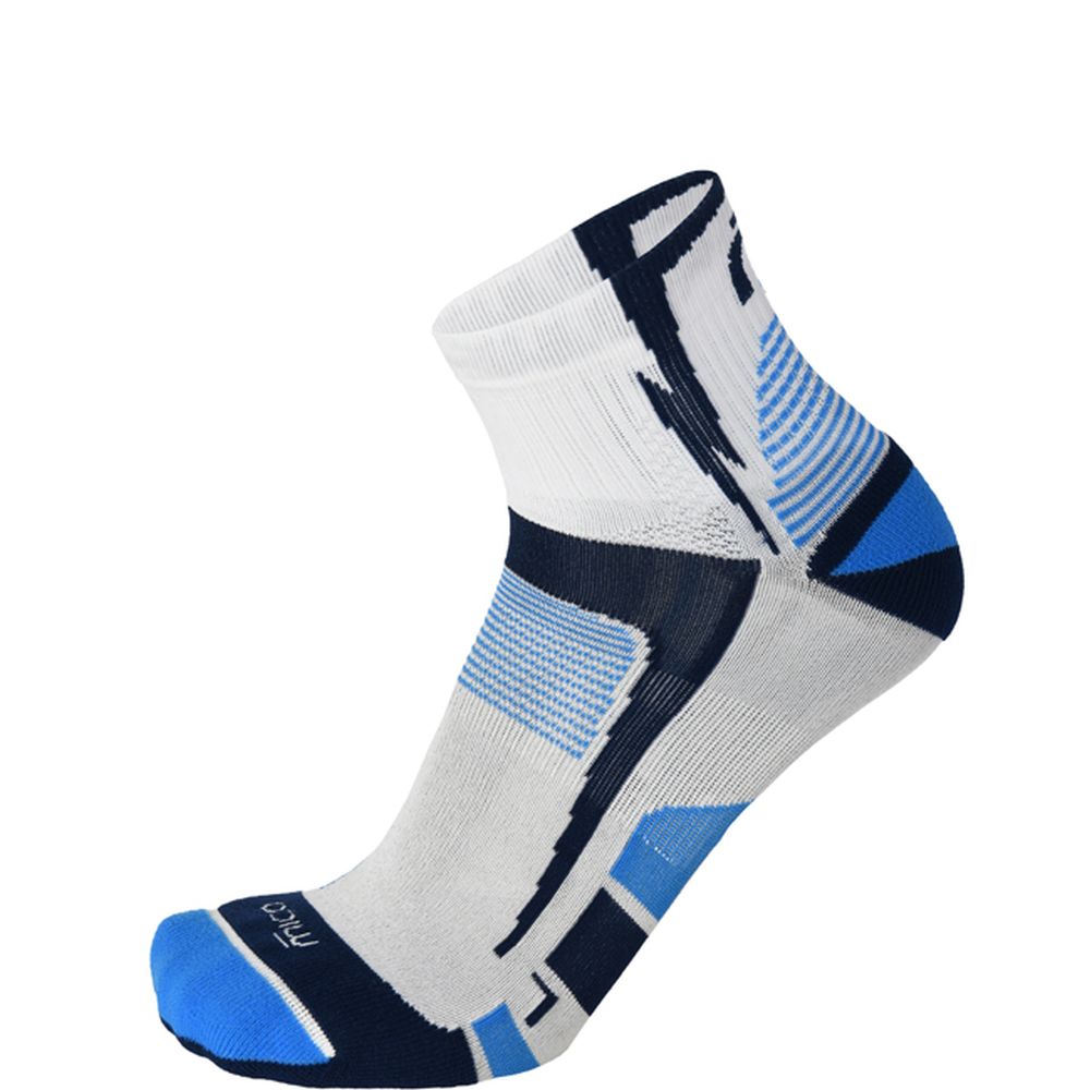 Mico LIGHT W. ANKLE RUN SOCKS ODOR ZERO, BCO BLU, M – obrázek 1