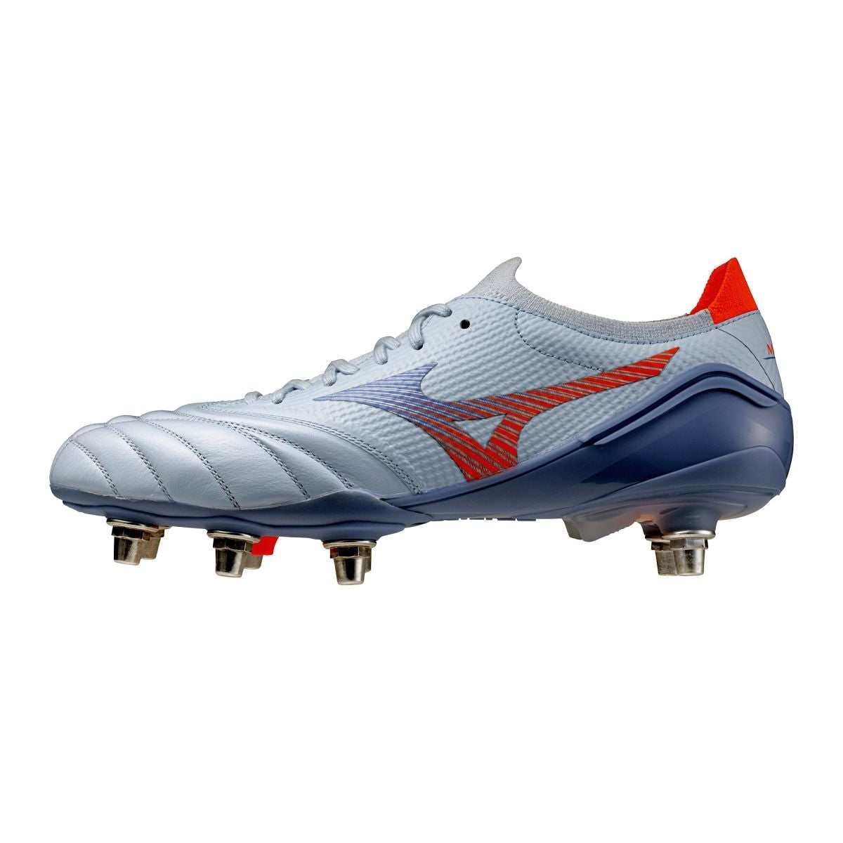 Mizuno MORELIA NEO V ? ELITE SG / Blue Finch/Cornflower Blue/Lava Orange / 39.0/6.0 – obrázek 1
