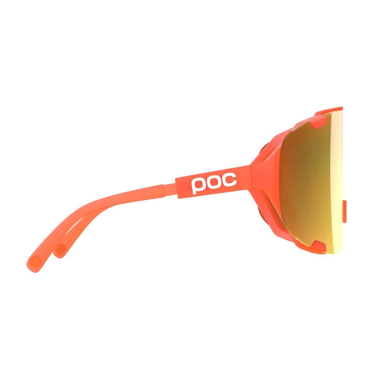 Poc Devour Fluo. Orange Translucent/Clarity Road/Partly Sunny Gold ONE – obrázek 2