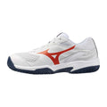 Mizuno BREAK SHOT 5 Jr. CC / White/Orange/Insignia Blue / 34.0/2.0 – obrázek 1