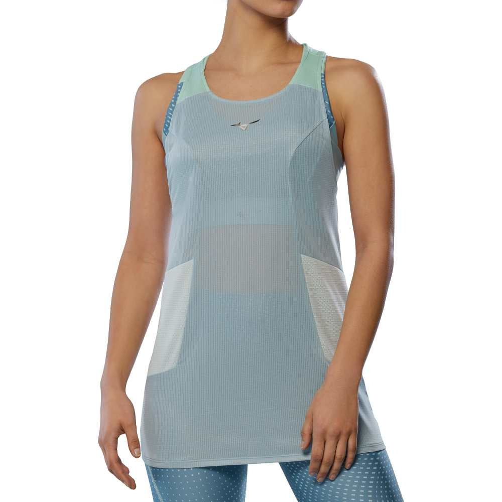 Mizuno DryAeroFlow Tank(W) / Cloud Blue / M – obrázek 1