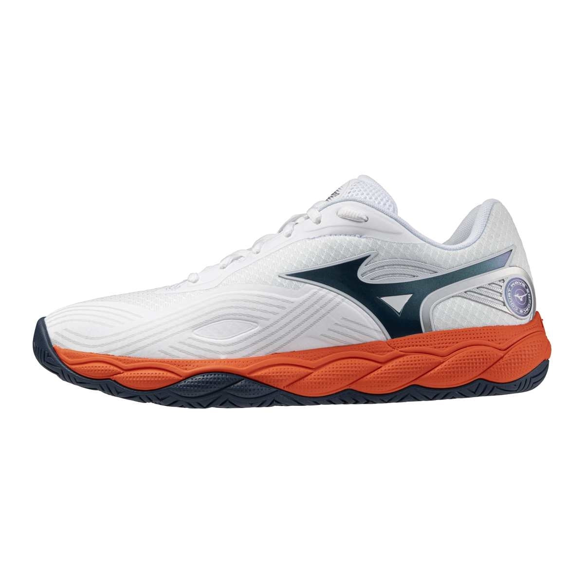 Mizuno WAVE ENFORCE COURT 2 AC / White/Insignia Blue/Orange / 39.0/6.0 – obrázek 1
