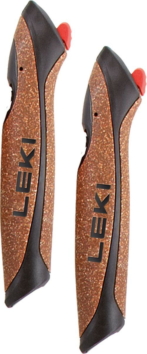 Leki Grips Nordic V2 CorTec 16mm, black-brown, 16 mm – obrázek 1