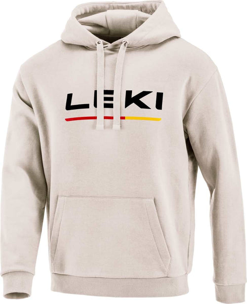 Leki Logo Hoodie, beige, XL – obrázek 1