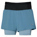 Mizuno Trail ER 2in1 Short(W) / Citadel / XS – obrázek 1