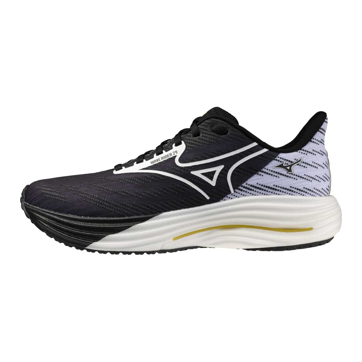 Mizuno WAVE RIDER 29(U) / Black/White/Gold / 36.5/4.0 – obrázek 1