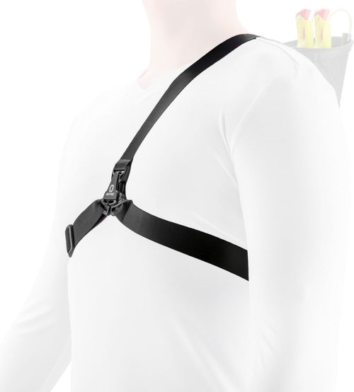 Leki Elastic Belt Trail Running Quiver Vest, black, One size – obrázek 1