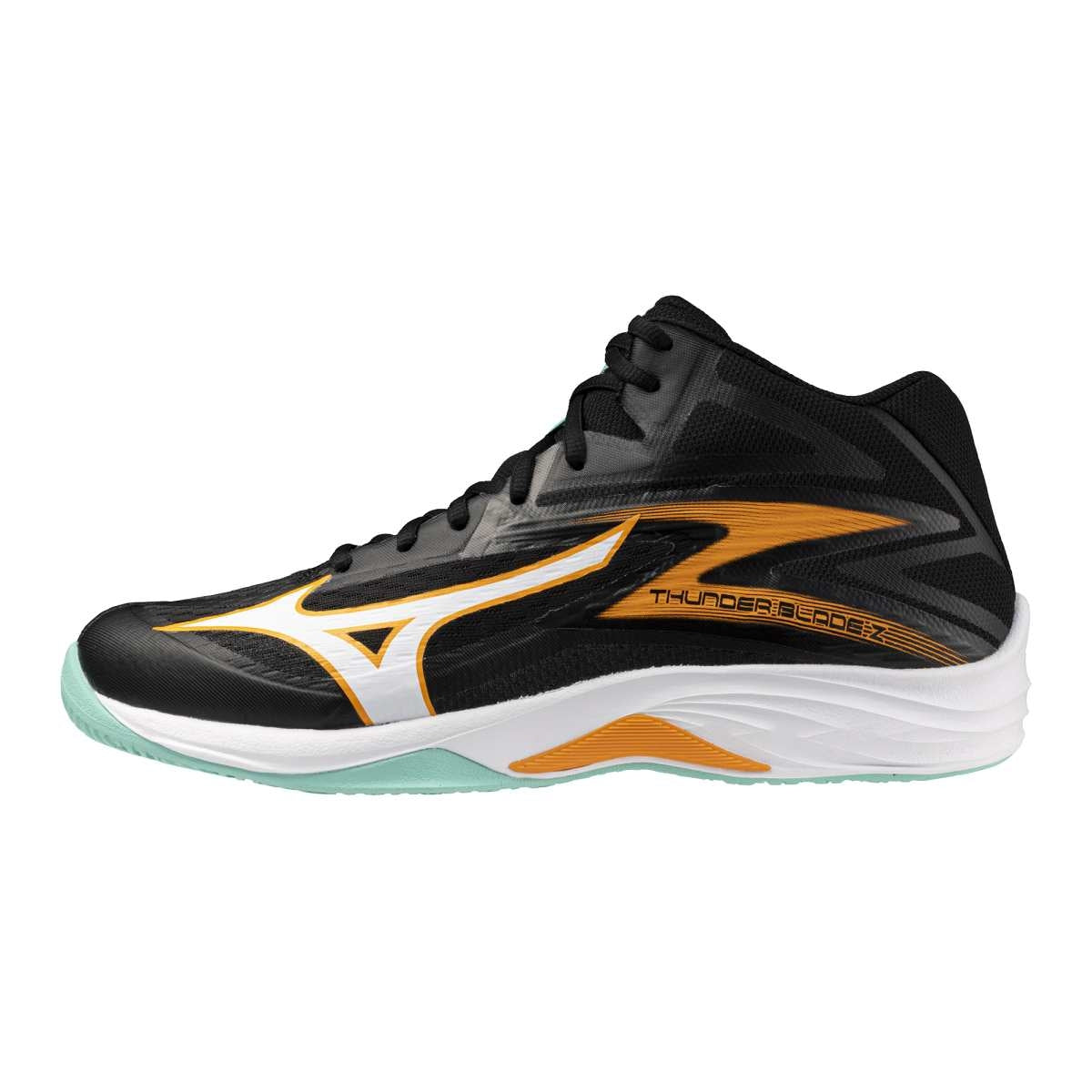 Mizuno THUNDER BLADE Z MID(U) / Black/Tangelo/Ice Green / 50.0/14.0 – obrázek 1