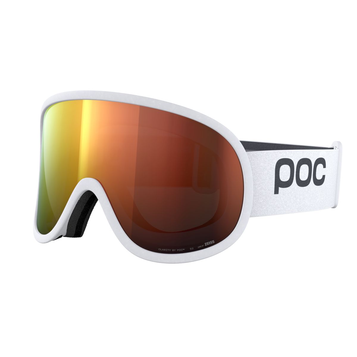 Poc Retina Hydrogen White/Partly Sunny Orange ONE – obrázek 4