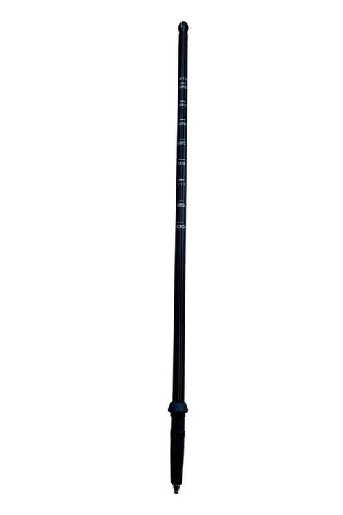 Leki Lower segment | 100-135cm Vario | 12mm | black elox, anodized black, 100 - 135 cm – obrázek 1