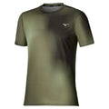 Mizuno Core Graphic Short Sleeve Tee / Forest Night / Martini Olive / L – obrázek 1