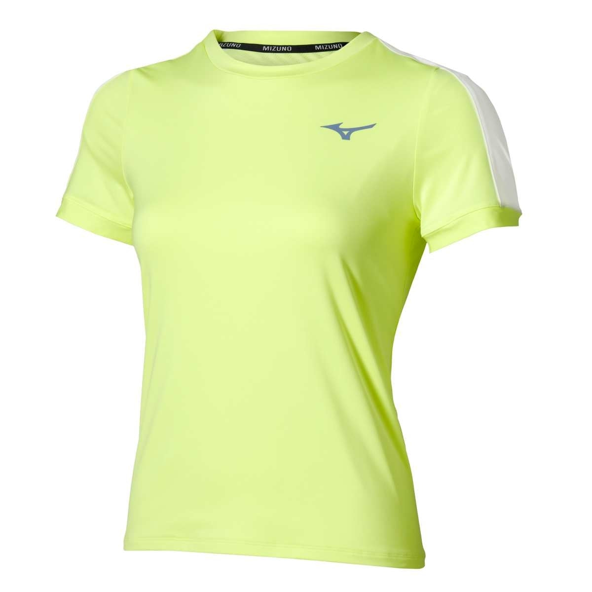 Mizuno Tennis Short Sleeve Tee / Lime Pulp / L – obrázek 1