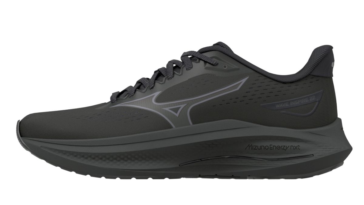 Mizuno WAVE INSPIRE 22 D(W) / Black/Black Sand/Black / 36.5/4.0 – obrázek 1