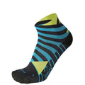 Mico LIGHT W. ODORZERO IONIC+ RUN ANKLE SOCK, NERO/TURCHESE, M – obrázek 1