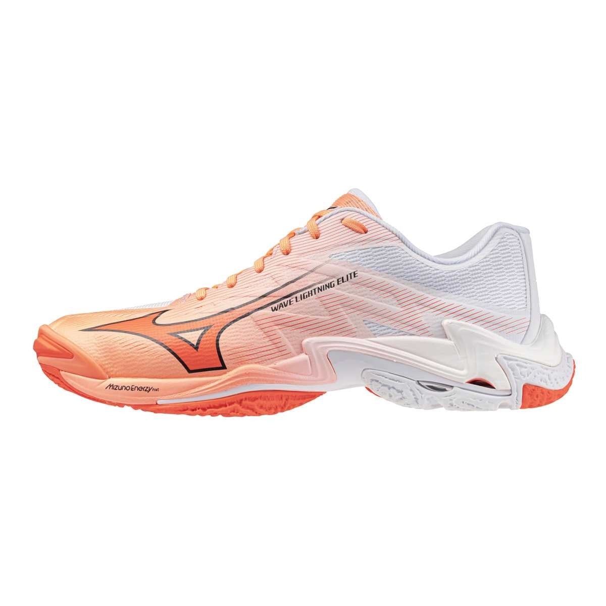 Mizuno WAVE LIGHTNING ELITE / Flamingo Coral/Lava Orange/White / 36.0/3.5 – obrázek 1
