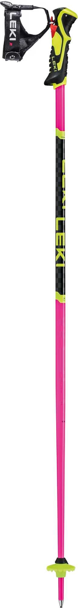 Leki WCR Lite SL 3D, neonpink-black-neonyellow, 100 – obrázek 1