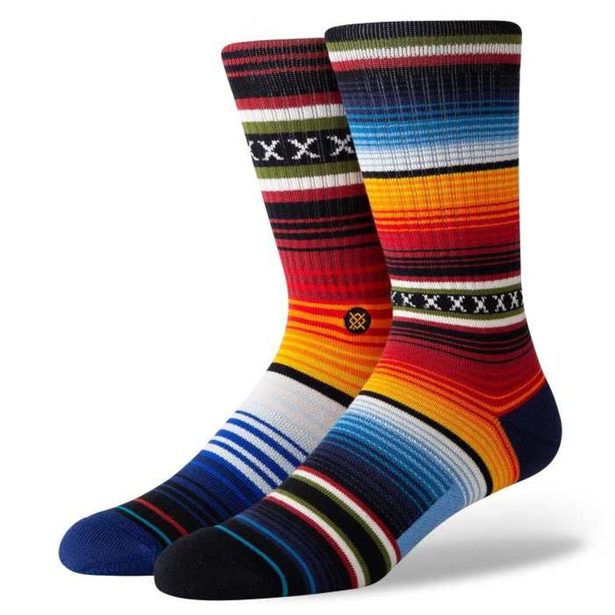 Stance CURREN ST CREW / RED / L – obrázek 1
