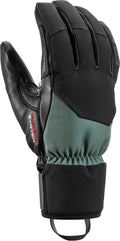 Leki Hevon Thermo 3D, black-dusty green, 8.5 – obrázek 1