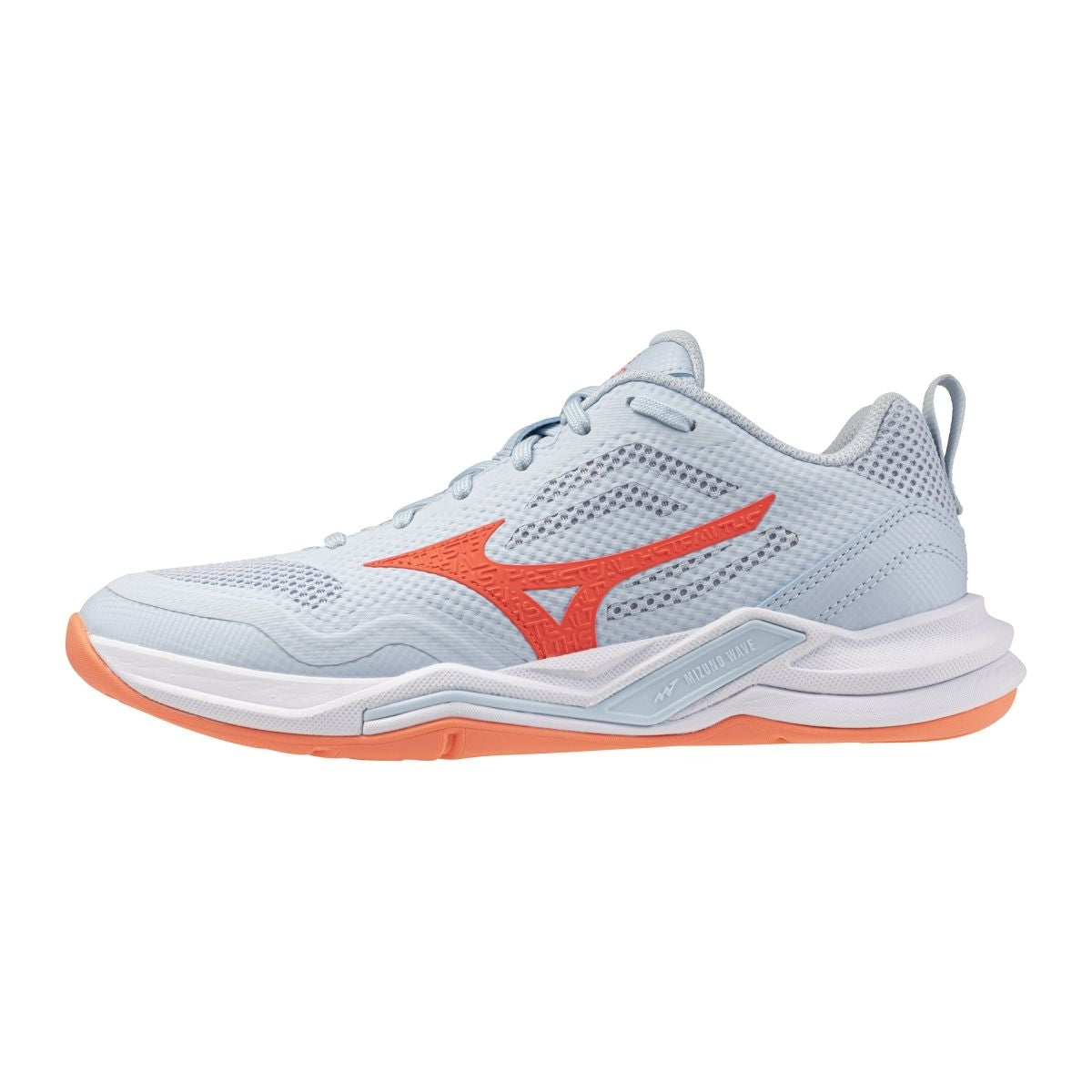 Mizuno WAVE STEALTH PRO / Blue Finch/Lava Orange / 36.0/3.5 – obrázek 1