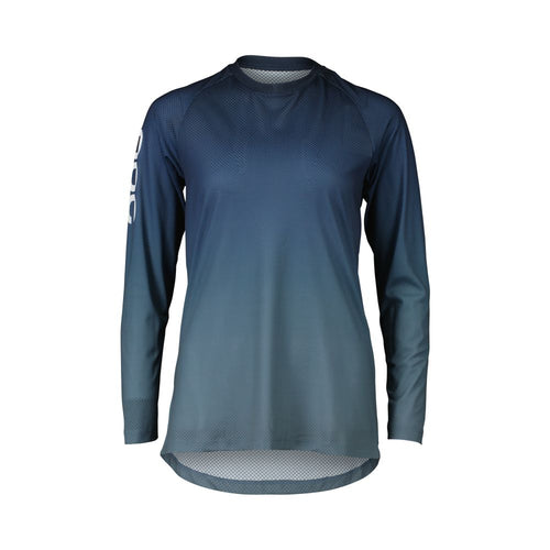 Poc W's Essential MTB Lite LS Jersey Gradient Turmaline Navy XSM – obrázek 1