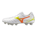 Mizuno MONARCIDA NEO III SELECT FG / White/Evening Primrose/Lava Orange / 40.5/7.0 – obrázek 1
